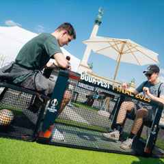 Subsoccer® 7 bench football game supplied by iActive Technology