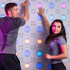 IMM twall® interactive light wall supplied by iActive Tech